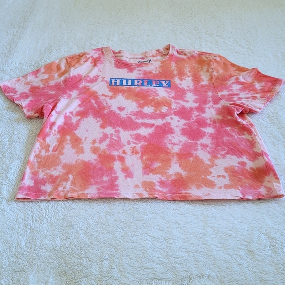 Hurley🌊 Tie Dye Cropped Tee👕 - NWT - Picture 8 of 11